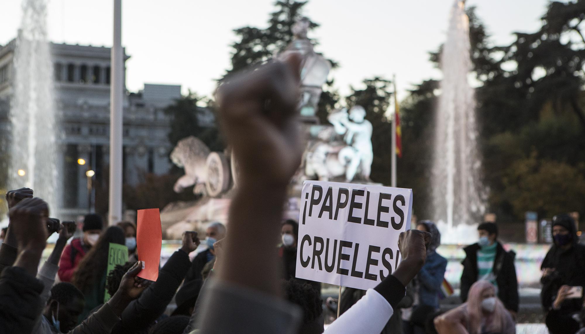Manifestación antirracista en Madrid: Contra la violencia racista y los delitos de odio - 6
